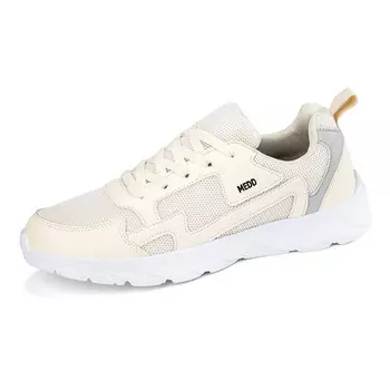 Кроссовки для образа жизни унисекс с низким верхом Medd, бежевый/серый