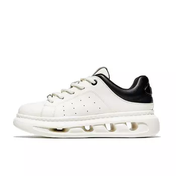 Кроссовки для образа жизни унисекс с низким верхом Moerbai, белый/черный