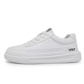 Кроссовки для образа жизни унисекс с низким верхом Tfky, белый/коричневый