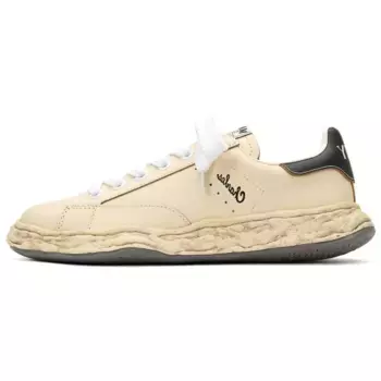 Кроссовки для образа жизни унисекс с низким верхом Mihara Yasuhiro, цвет Black/Black