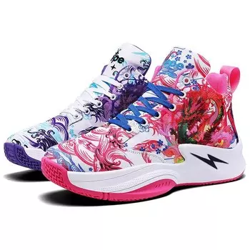 Кроссовки для образа жизни унисекс средней высоты Pepe The Frog, цвет Mismatched