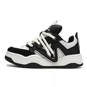 Кроссовки для образа жизни унисекс средней высоты G.N.Shijia, черный/белый