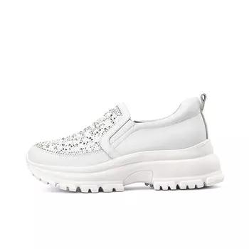 Кроссовки для образа жизни женская с низким верхом белого цвета Boerdiqi, белый