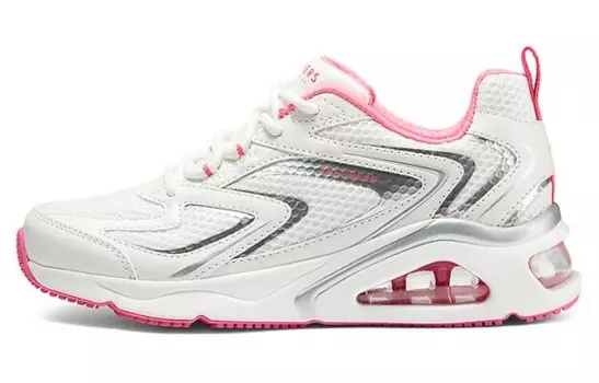 Кроссовки для образа жизни женская с низким верхом белого цвета Skechers, белый