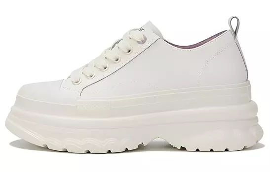 Кроссовки для образа жизни женская с низким верхом белого цвета Aokang, белый