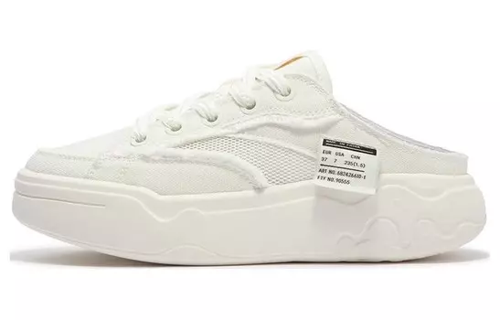 Кроссовки для образа жизни женская с низким верхом белого цвета 361°, белый