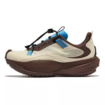 Кроссовки для образа жизни, женская, с низким верхом, теплая, льняная, кофейного цвета Erke, цвет Warm linen coffee