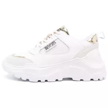 Кроссовки для образа жизни женская с низким верхом белого цвета Versace Jeans Couture, белый