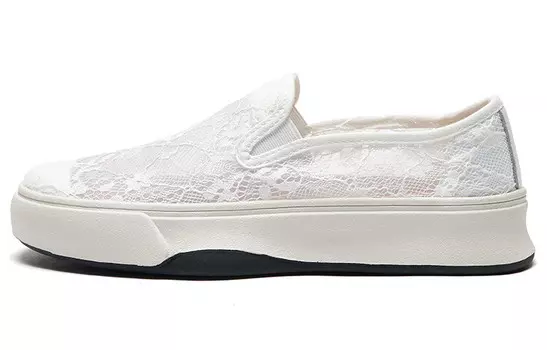 Кроссовки для образа жизни женская с низким верхом белого цвета Joy&Mario