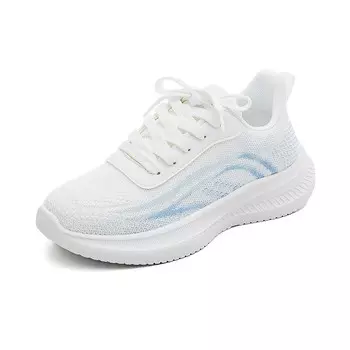 Кроссовки для образа жизни женская с низким верхом белого цвета Huanqiu, синий