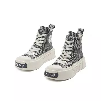 Кроссовки для образа жизни, женская, с высоким берцем Little Sue, черный