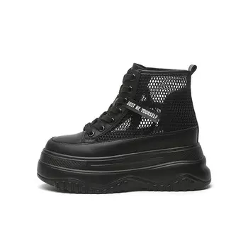 Кроссовки для образа жизни, женская, с высоким берцем Daphne, черный