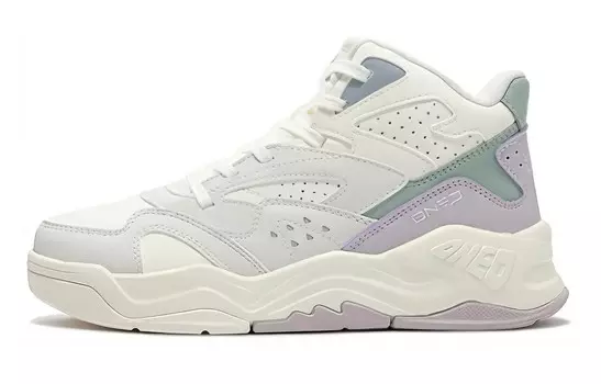 Кроссовки для образа жизни, женская, с высоким берцем 361°, цвет White Gray