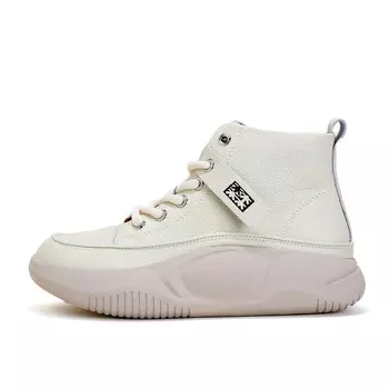 Кроссовки для образа жизни, женская, с высоким берцем Mulinsen, бежевый