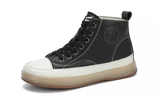 Кроссовки для образа жизни, женская, с высоким берцем Red Dragonfly, черный