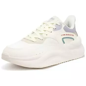 Кроссовки для образа жизни Женские низкие 361°, белый/фиолетовый