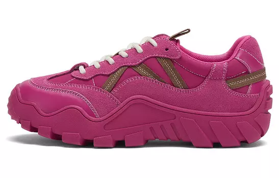 Кроссовки для образа жизни Женские низкие 73Hours, цвет Rose Red