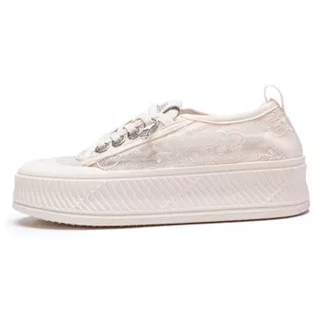 Кроссовки для образа жизни Женские низкие Aaa Since 1955, бежевый