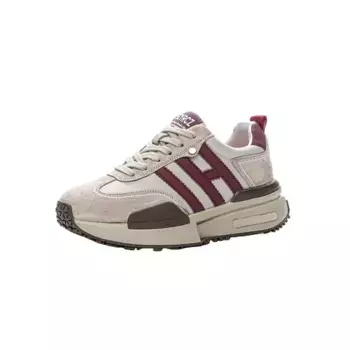 Кроссовки для образа жизни Женские низкие Abcfjg, цвет Black/Beige