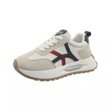 Кроссовки для образа жизни Женские низкие Abcylm, серебряный