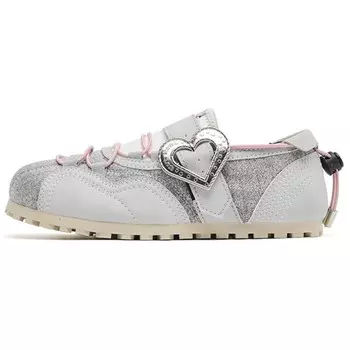 Кроссовки для образа жизни Женские низкие Agsdon, цвет Pink-Brown