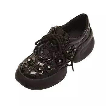 Кроссовки для образа жизни Женские низкие Aiqinisha, черный