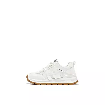 Кроссовки для образа жизни Женские низкие Aita, белый/зеленый