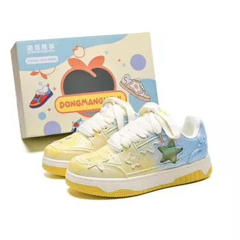 Кроссовки для образа жизни Женские низкие Anime Story, мятно-зеленый