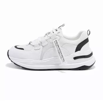 Кроссовки для образа жизни Женские низкие Baijihong, белый/черный