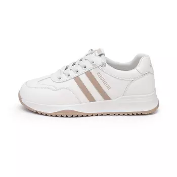 Кроссовки для образа жизни Женские низкие Baijihong, бежевый/синий