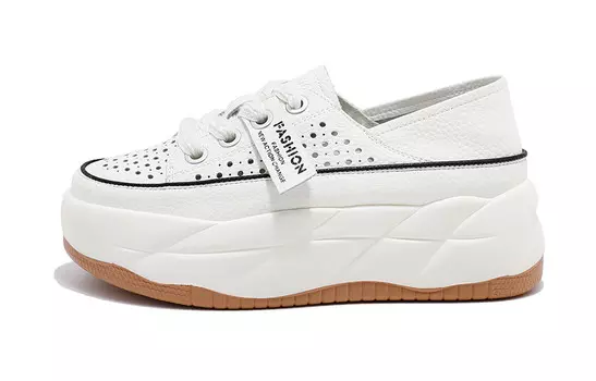 Кроссовки для образа жизни Женские низкие Baijihong, белый