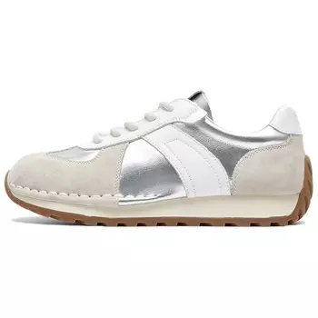 Кроссовки для образа жизни Женские низкие Basto, цвет Silver/white/gray