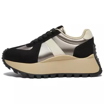 Кроссовки для образа жизни Женские низкие Basto, коричневый/серый