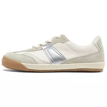 Кроссовки для образа жизни Женские низкие Basto, бежевый/серебряный