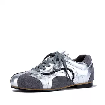 Кроссовки для образа жизни Женские низкие Bellalily, серебряный