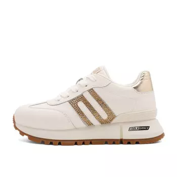 Кроссовки для образа жизни Женские низкие Belle, серебряный