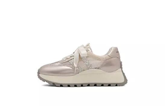 Кроссовки для образа жизни Женские низкие Belle, золотой