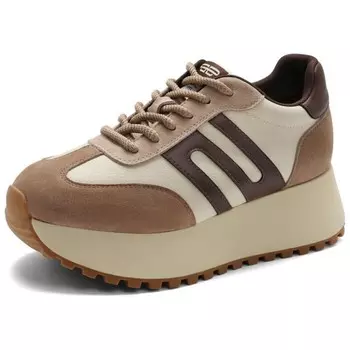 Кроссовки для образа жизни Женские низкие Belle, светло-бежевый