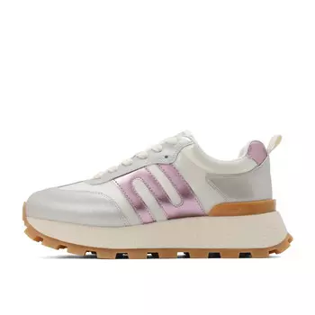 Кроссовки для образа жизни Женские низкие Belle, бежевый/золотой