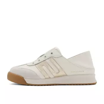 Кроссовки для образа жизни Женские низкие Belle, цвет White/Gold