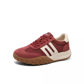 Кроссовки для образа жизни Женские низкие Belle, цвет Coffee