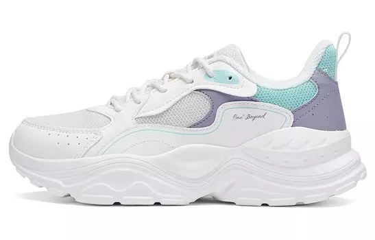 Кроссовки для образа жизни женские низкие белый цианоз 361°