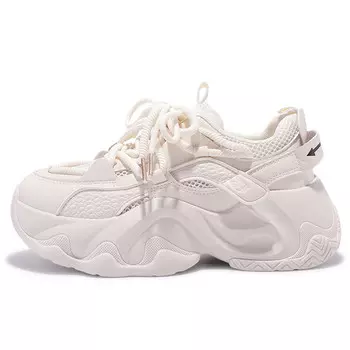 Кроссовки для образа жизни женские низкие бежевая Shen Linsen