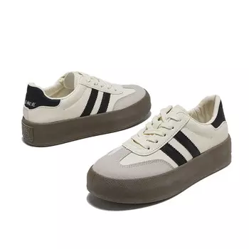 Кроссовки для образа жизни женские низкие бежевая Little Red Man