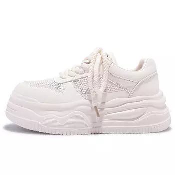 Кроссовки для образа жизни женские низкие бежевая Mktkm