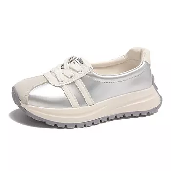 Кроссовки для образа жизни Женские низкие Bingo Duck, белый/красный