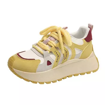 Кроссовки для образа жизни Женские низкие Bingo Duck, бежевый