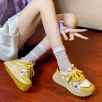 Кроссовки для образа жизни Женские низкие Bingo Duck, розовый