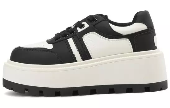 Кроссовки для образа жизни Женские низкие Boerdiqi, черный/розовый