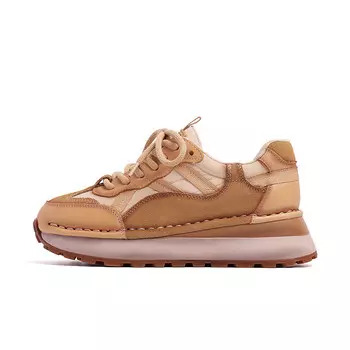 Кроссовки для образа жизни Женские низкие Burgely, желтый